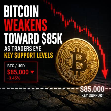 Bitcoin Weakens Toward $85K as Traders Eye Key Support Levels Bitcoin Weakens Toward $85k As Traders Eye Key Support Levels