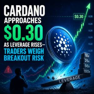 Cardano Approaches $0.30 As Leverage Rises—traders Weigh Breakout Risk