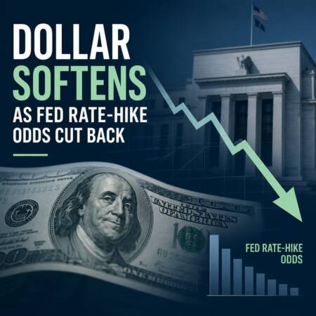 Dollar Softens as Fed Rate-Hike Odds Cut Back Dollar Softens As Fed Rate-Hike Odds Cut Back
