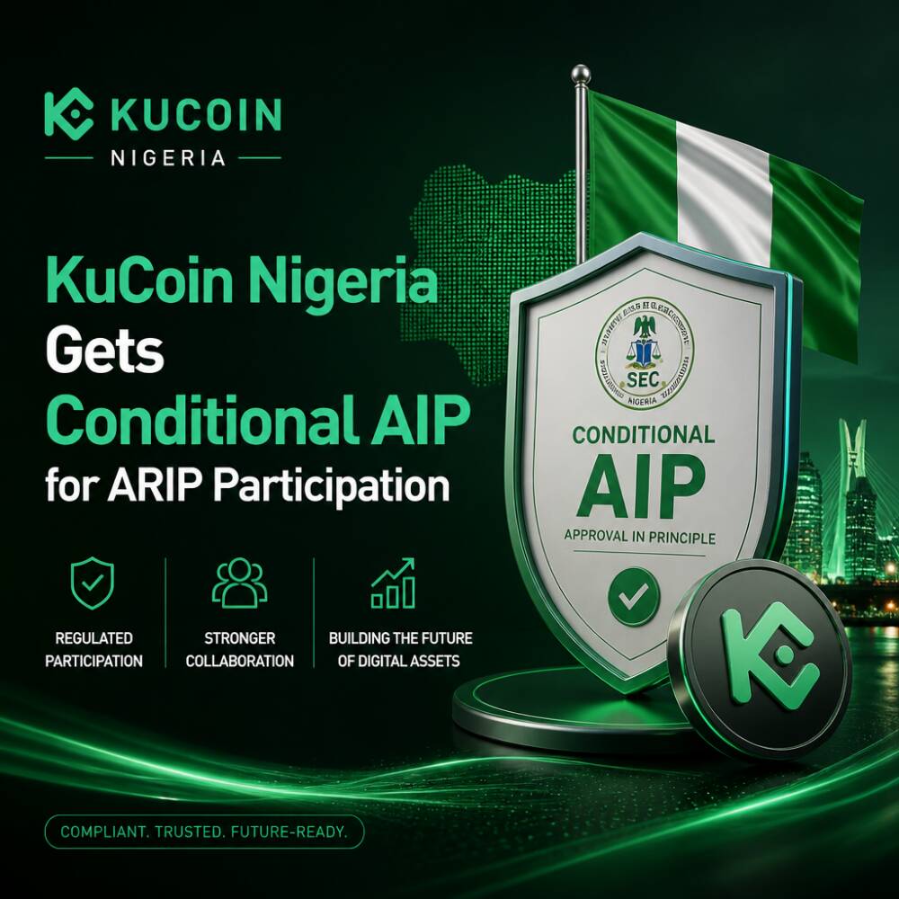 KuCoin Nigeria Gets Conditional AIP for ARIP Participation Kucoin Nigeria Gets Conditional Aip For Arip Participation
