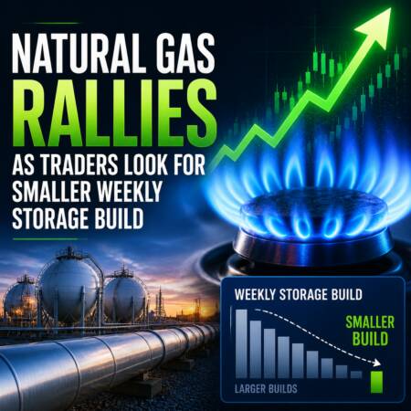 Natural Gas Rallies as Traders Look for Smaller Weekly Storage Build Natural Gas Rallies As Traders Look For Smaller Weekly Storage Build
