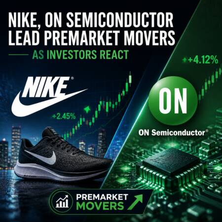 Nike, ON Semiconductor Lead Premarket Movers as Investors React Nike, On Semiconductor Lead Premarket Movers As Investors React