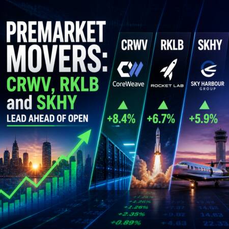 Premarket Movers: CRWV, RKLB and SKHY Lead Ahead of Open Premarket Movers: Crwv, Rklb And Skhy Lead Ahead Of Open