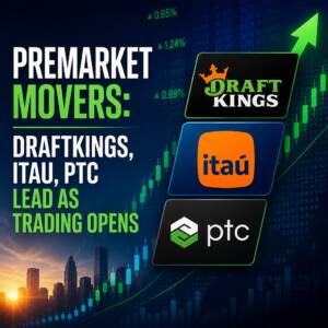 Premarket Movers: Draftkings, Itau, Ptc Lead As Trading Opens