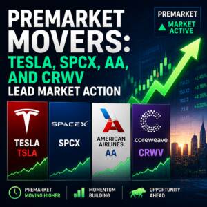 Premarket Movers: Tesla, Spcx, Aa, And Crwv Lead Market Action