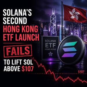 Solana’s Second Hong Kong Etf Launch Fails To Lift Sol Above $107