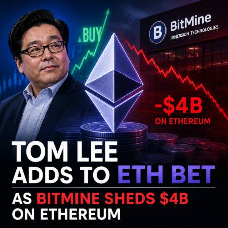 Tom Lee Adds To Eth Bet As Bitmine Sheds $4b On Ethereum
