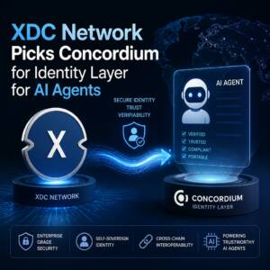 Xdc Network Picks Concordium For Identity Layer For Ai Agents
