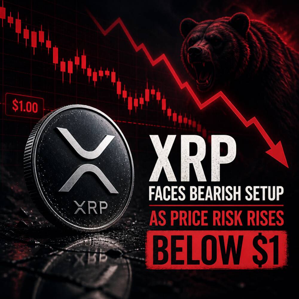 XRP Faces Bearish Setup as Price Risk Rises Below $1 Xrp Faces Bearish Setup As Price Risk Rises Below $1