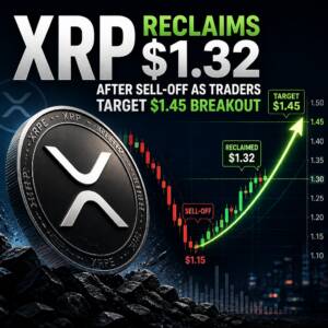Xrp Reclaims $1.32 After Sell-Off As Traders Target $1.45 Breakout